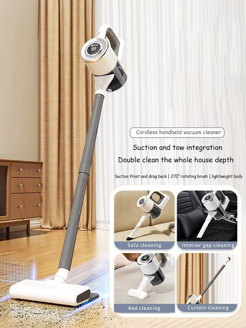 Wireless Handheld Vacuum Cleaner Cordless Handheld Vacuum Chargeable Auto Vacuumfor Home & Car & Pet Mini Vacuum Cleaner
