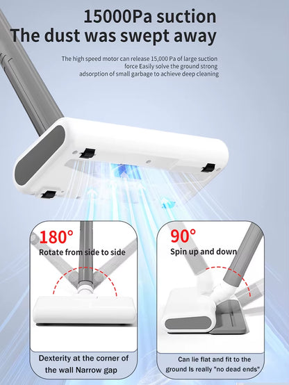 Wireless Handheld Vacuum Cleaner Cordless Handheld Vacuum Chargeable Auto Vacuumfor Home & Car & Pet Mini Vacuum Cleaner