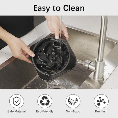 Basic Dog Bowls, Anti-Choking Puzzle Interactive Slow Feeder Dog Bowl to Slow down Eating for Small and Medium Dogs, Black 2 Cups(7.8 In)